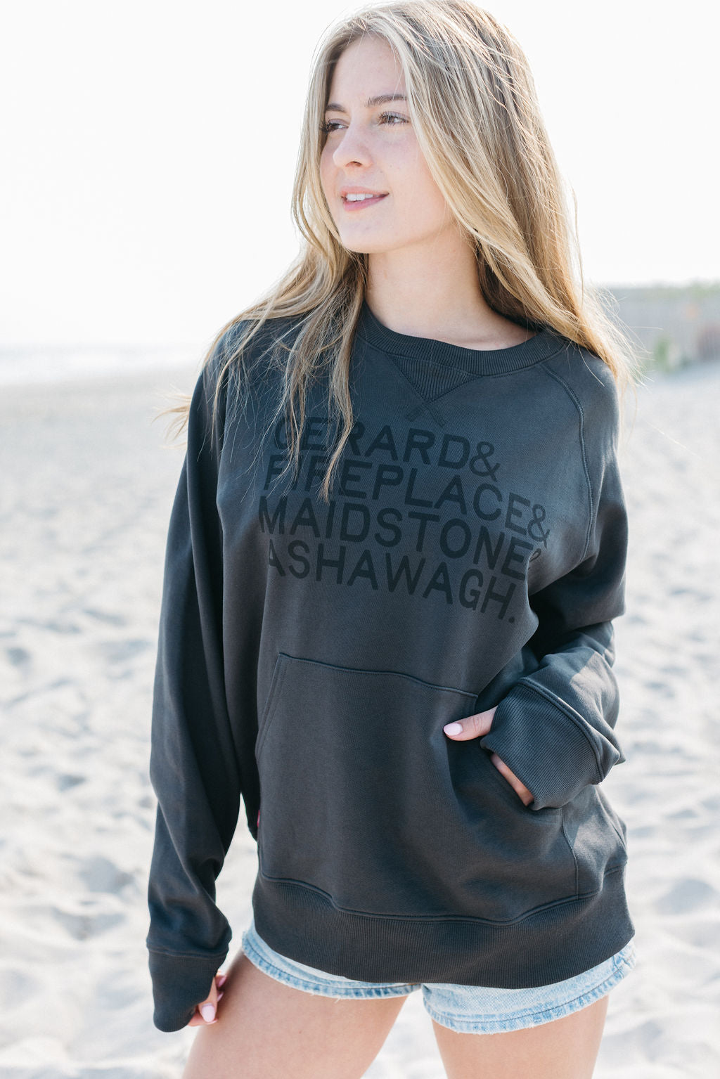 Montauk Crew in Black